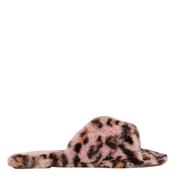 Nine West Cozy Flat Leopard Slippers | South Africa 29D33-2B29